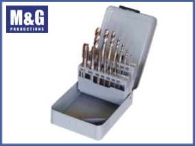 14-Piece Spiral Fluted Tap and Spiral Point tap Set